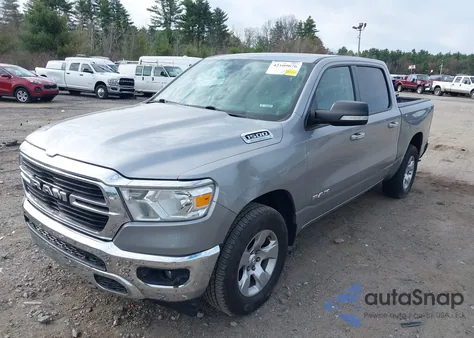 2019 Ram 1500 Big Horn/Lone Star 4X4 5'7 Box из США, поврежденный, VIN 1C6RRFFG2KN696717